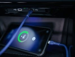 Kabllo USB C TRACER Type C në Type C, 1m, 60W, e zezë bojëqielli