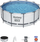 Надземен базен Bestway Steel Pro Max 56420, 366x122 cm, челична конструкција, сив