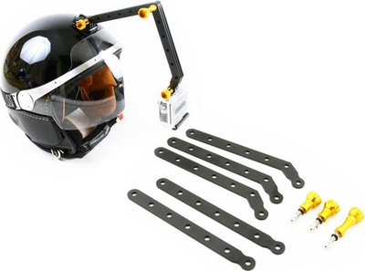 Mbajtës XREC Ramie Boom Faceview për GoPro, i rregullueshëm 18–31cm, i zi