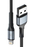 Kabllo USB 3MK Hyper N-Series, USB A me Lightning, 1m, 12W, e zezë