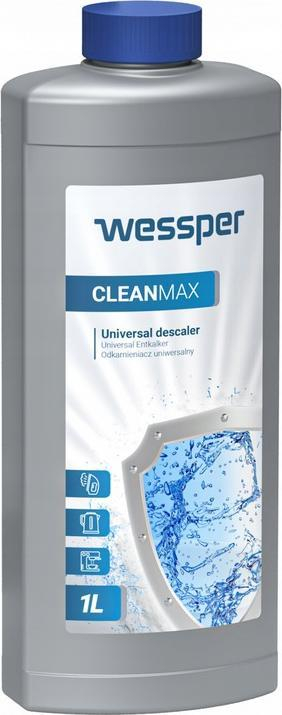 Zbutës gëlqereje për gjithçka Wessper CleanMax, 1L, miqësor me ambientin, i tejdukshëm