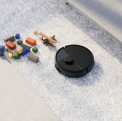 Robot fshesë iRobot Roomba Combo 505 Plus, AutoWash Dock, pastrim dhe larje, i zi