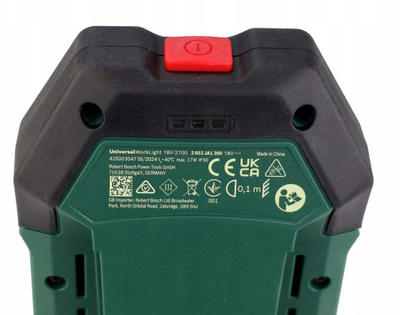 Dritë pune Bosch UNIVERSALWORKLIGHT 18V-2100 P4A, LED, 2100 lm, pa bateri
