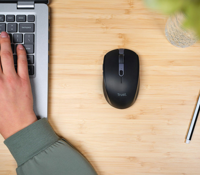Maus Trust Ozaa, RF Wireless + Bluetooth, i zi