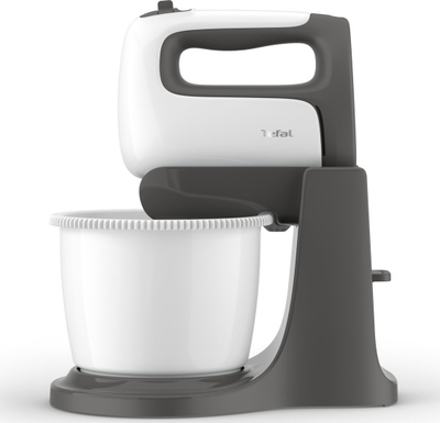 Mikser dore Tefal PrepMix Plus HT464138, 500W, me bazë për ta vënë, gri me të bardhë