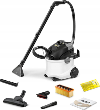 Правосмукалка Karcher SE 5, 1000W, 4L, бела црна