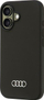 Kapak silikoni Audi AU LSRIP16 Q3 D1 për iPhone 16 6.1", hardcase, i zi