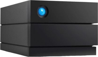 Disk i jashtëm LaCie 2big RAID, 8TB, për tavolinë, i zi