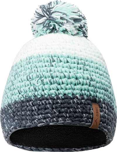 Kapelë dimri për goca Elbrus Elin Wo's, akrilik, me microfleece, opal midnight navy