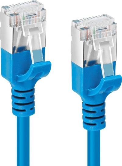 Kabllo rrjeti MicroConnect CAT6A U-FTP Slim, 0.5m, 10 Gbit/s, LSZH