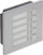 Modul tastiere Dahua VTO4202F-MB5, për panel interkomi VTO4202F-P, gri