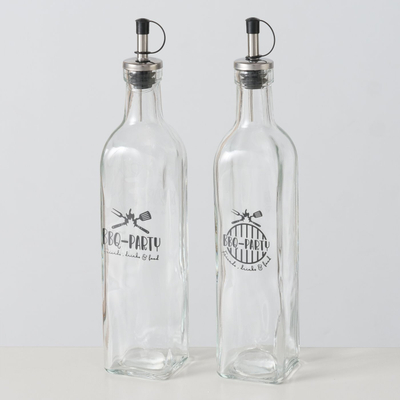 Shishe vaji dhe uthulle Disco Möbel, 500ml, qelq, transparente