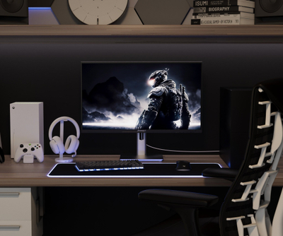 Monitor gaming JapanNext WQHD, 27\", kornizë e hollë, i zi