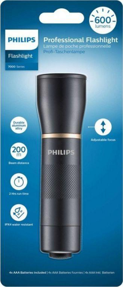 Philips SFL7001T/10 LED Фенер, Црн
