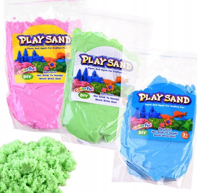 Set rërë magjike Aga Water Magical Sand, 6 forma, shumëngjyrësh