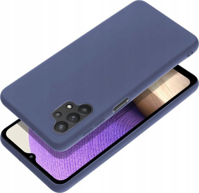 Kapak telefoni Matt Case për Samsung A32 LTE 4G, blu