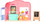 Сет за игра Bluey Ice Cream Shop, фигура Бинго 6 cm, додатоци, повеќебоен