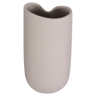 Dekor tavoline qeramike Glaze 15,2x15x30Hcm (HM4607.03), gri