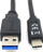 Kabllo USB Equip USB-A në USB-C 128344, 2m, USB 3.2 Gen 1, e zezë