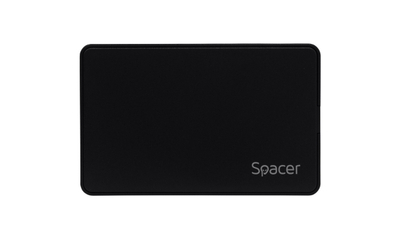 Kuti e jashtme për disk SPR TYPE C 01, 2.5", USB 3.1 Type C, e zezë