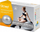 Топка за гимнастика QMED Abs Gymnastics Ball M, 45 cm, за фитнес вежби, сива