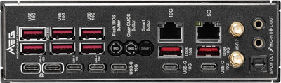 Pllakë mëmë MSI MEG X870E Godlike, AM5, DDR5, PCIe 5.0, e zezë
