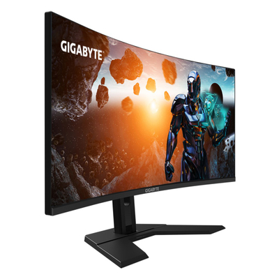 Monitor gaming i harkum GIGABYTE GS34WQC, 34\", WQHD 3440 x 1440, 120Hz, i zi