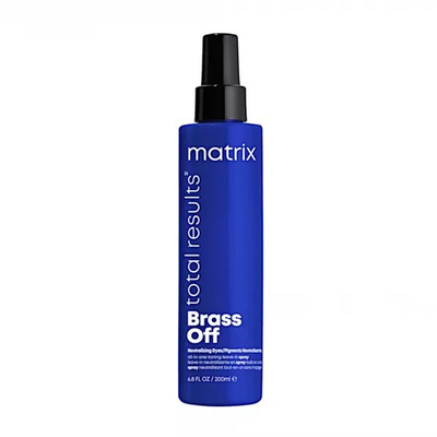 Sprej për flokë Matrix Brass Off Neutralizing All-In-One Toning Leave-In Spray, 200 ml