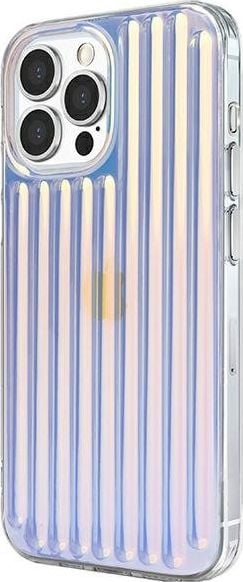 Maskë mbrojtëse Uniq Coehl Linear për iPhone 13 Pro Max, opal iridescent