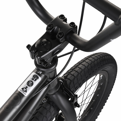 Biçikletë BMX Huffy Symbol Freestyle, 20", për fëmijë, gri mat