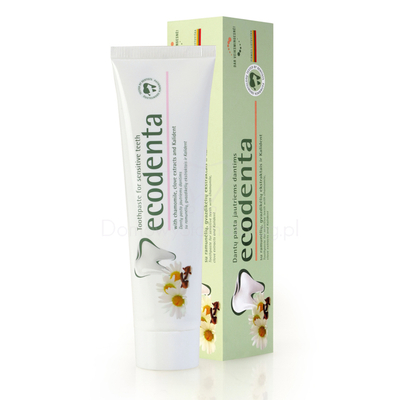 Pastë dhëmbësh ECODENTA me kamomil, 100 ml