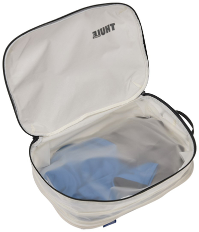 Qese organizuese Thule Clean Dirty Packing Cube, ndarje për rroba të pastra dhe të pista, material rezistent ndaj ujit, gri