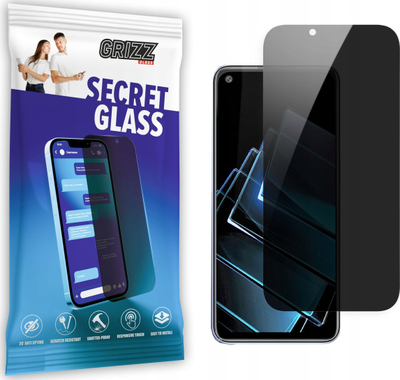 Xham mbrojtës privatësie Grizz SecretGlass për Oppo K9x, xham qeramik, oleofobik, i tejdukshëm