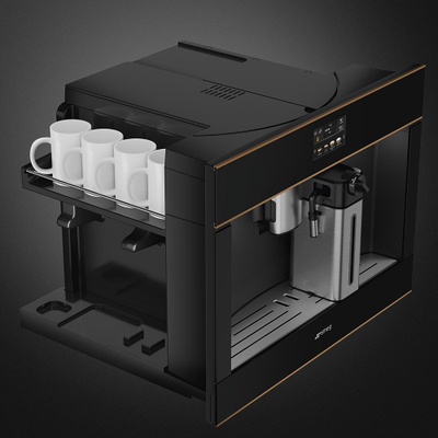 Makinë për espresso SMEG Dolce Stil Novo CMS4604NR, 45cm, 1350 W, e zezë