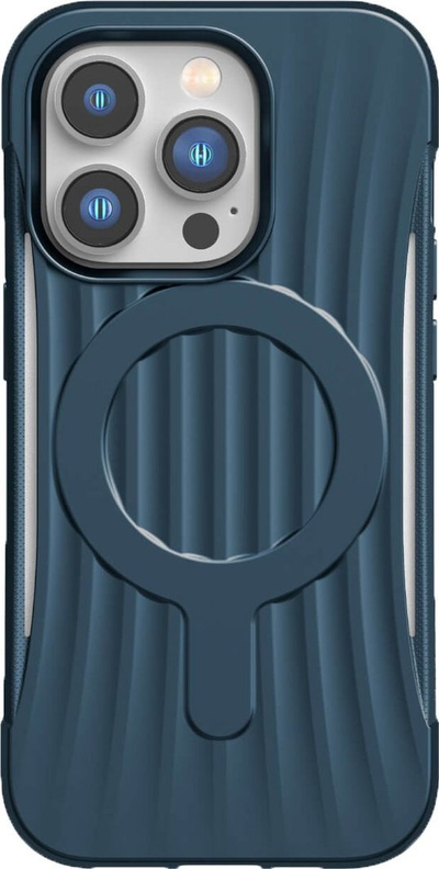 Mbulesë Raptic Clutch Built Case për iPhone 14 Pro Max, MagSafe, blu