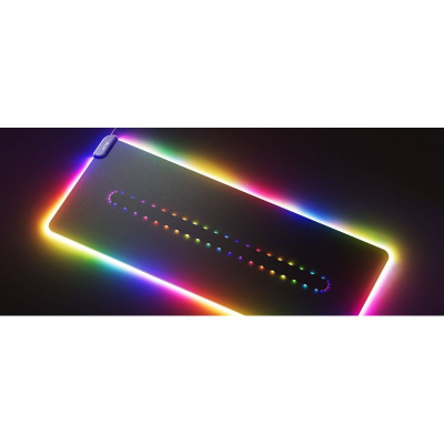 Mauspad gaming HYTE CNVS, RGB, madhësi e madhe, i zi