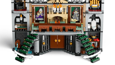 Lodër ndërtimi LEGO Harry Potter Malfoy Manor 76453, set kreativ, për fëmijë 10+, shumëngjyrëshe
