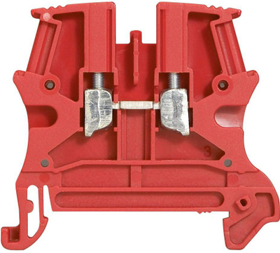 Klemë terminale Legrand VIKING 037130, 1 pol, 2.5mm², e kuqe