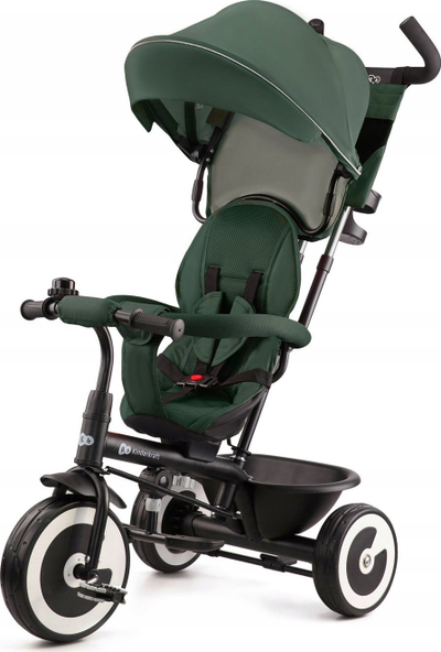 Tricikel për fëmijë Kinderkraft Aveo, 5 në 1, Mystic Green