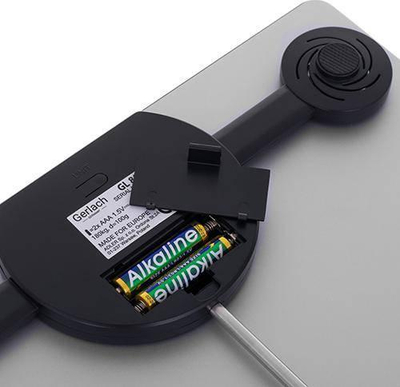 Peshore banjoje Adler AD 8174s, deri 180 kg, ekran LED, e bardhë