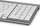 Tastierë BakkerElkhuizen UltraBoard 960 Compact, me kabllo, layout UK, gri e bardhë