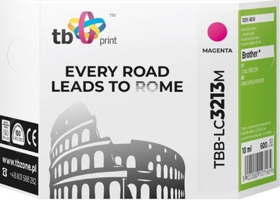 Bojë printeri Ink TB Print TBB-LC3213M, magenta, për Brother DCP J722DW