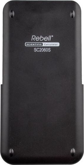 Kalkulator shkencor Rebell RE-SC2060S, ekran dot display, kapak plastik, i zi