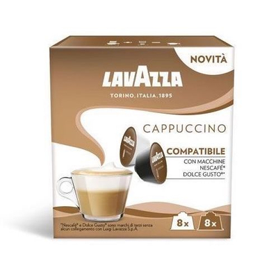 Kapsula kafeje Lavazza Cappuccino, për Dolce Gusto sistem, 16 kapsula