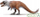 Figurinë dinosauri CollectA Nanuqsaurus, model prehistorik, i lyer me dorë, shumëngjyrëshe