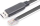 Adapter USB në RJ45 MicroConnect USBETHM, USB 2.0, i zi