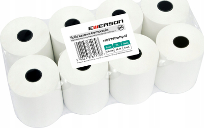 Letër termike EMERSON rt05760wbpaf, 57x60 mm, set 8 copë, BPA Free
