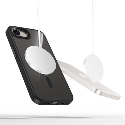Kuti mbrojtëse Tech-Protect Magmat MagSafe Nothing Phone 3A Pro, TPU PC, e zezë transparente