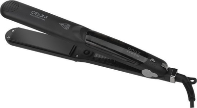 Piaster flokësh OSOM Professional ONYX OSOMP088ST, me avull, e zezë