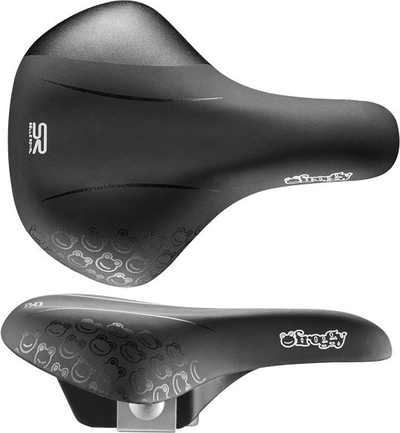 Shalë biçiklete Selle Royal Froggy, për kalamaj 12\"-16\", e zezë